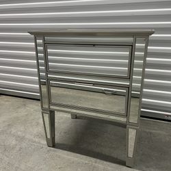 Pottery Barn Mirror Nightstand 