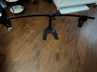 Desk 3 monitor stand