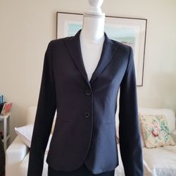 Theory Women's Black Blazer US 4