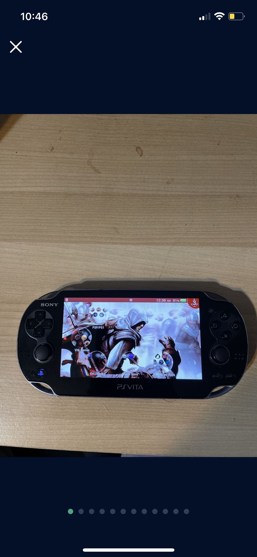 Modded Ps Vita Pkgj Store and Preloaded Retro Games for Sale in Upland