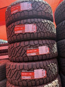 285/70/17 nitto Ridge grappler TENEMOS TODAS LAS MEDIDAS, TAMBIÉN LEVANTAMOS TROCAS.  Best prices in town.   Kumho Goodyear Bridgestone Toyo Pirelli M