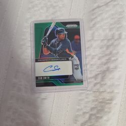 Cam Smith Signed Prizm Card