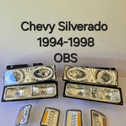 Chevy Silverado 1994-1998 Headlights 
