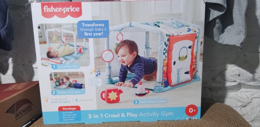 Babies, Ages 0+, 3 In 1 Activity Gym