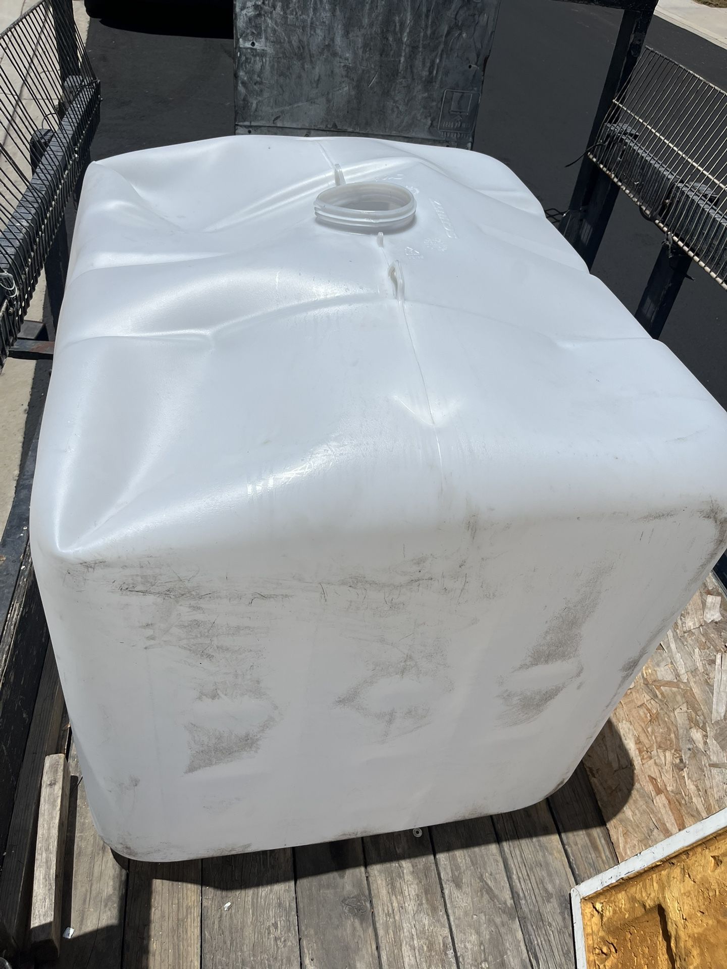 150 gallon plastic water tank $50 each