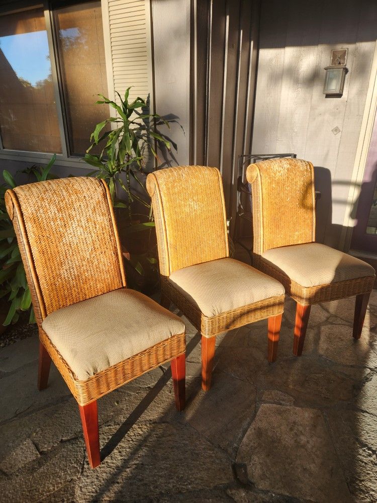 Rattan Dining Room Chairs