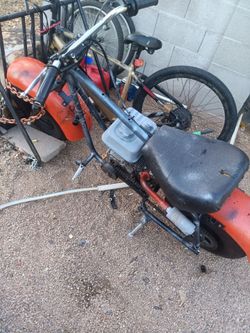 Fat tire min bike with 212 predator engine
