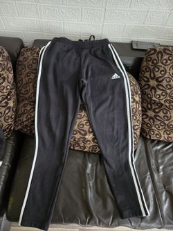 Adidas Soccer Sweat pants Ankles Tiro zipp up Mens Small