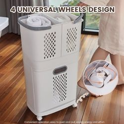 Small Laundry Basket With Wheels 