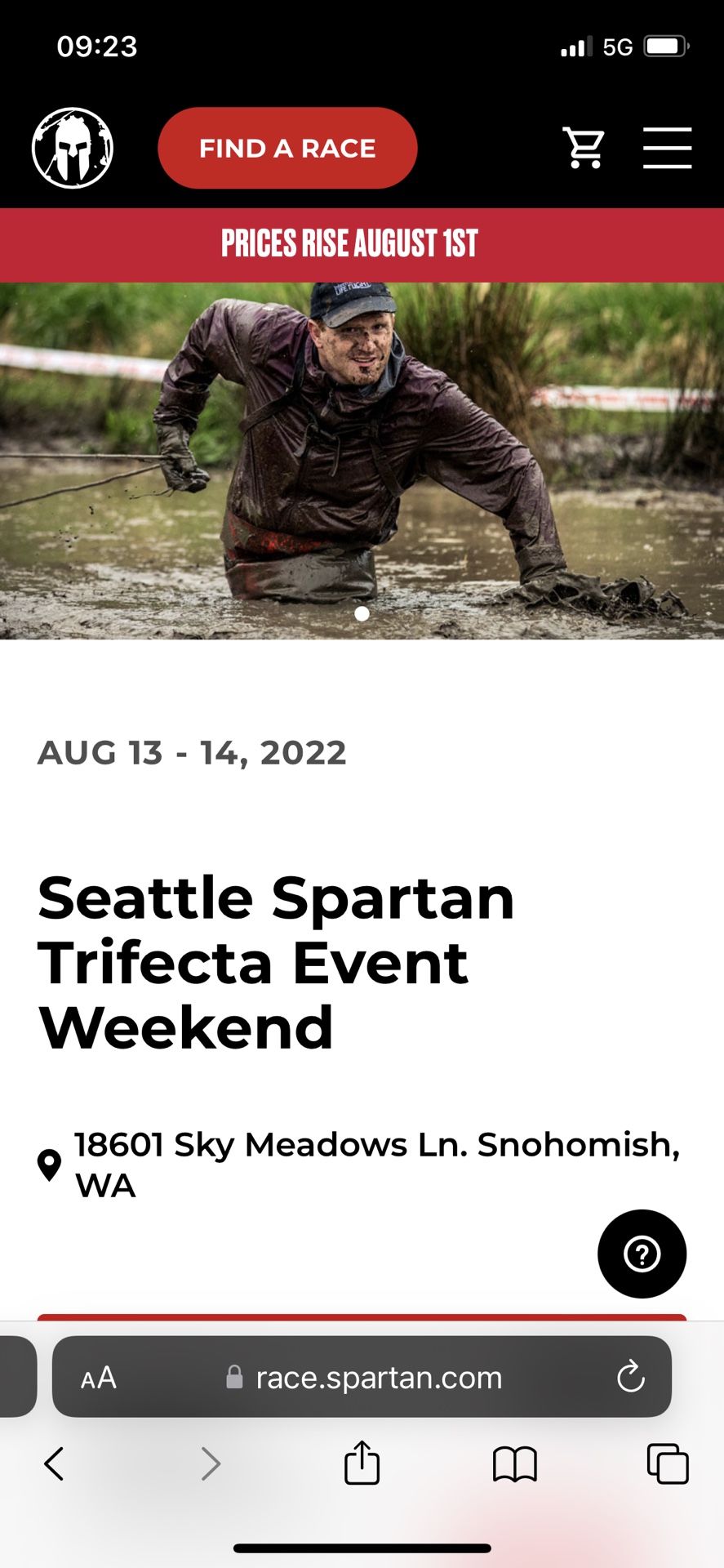 Spartan race tickets