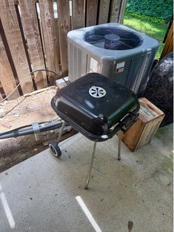 Used portable charcoal grill