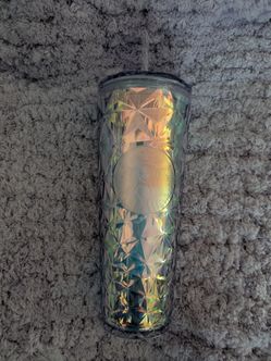 Starbucks 24oz Venti Iridescent Prism 2023 Holiday Tumbler