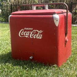 Vintage 1950s Coca Cola Cooler ORIGINAL