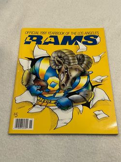 1991 Los Angeles Rams Official NFL Yearbook