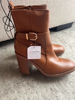 Liz Claiborne Memory Foam Heeled Boots