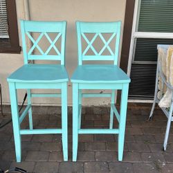 Wooden chairs - Indoor/outdoor