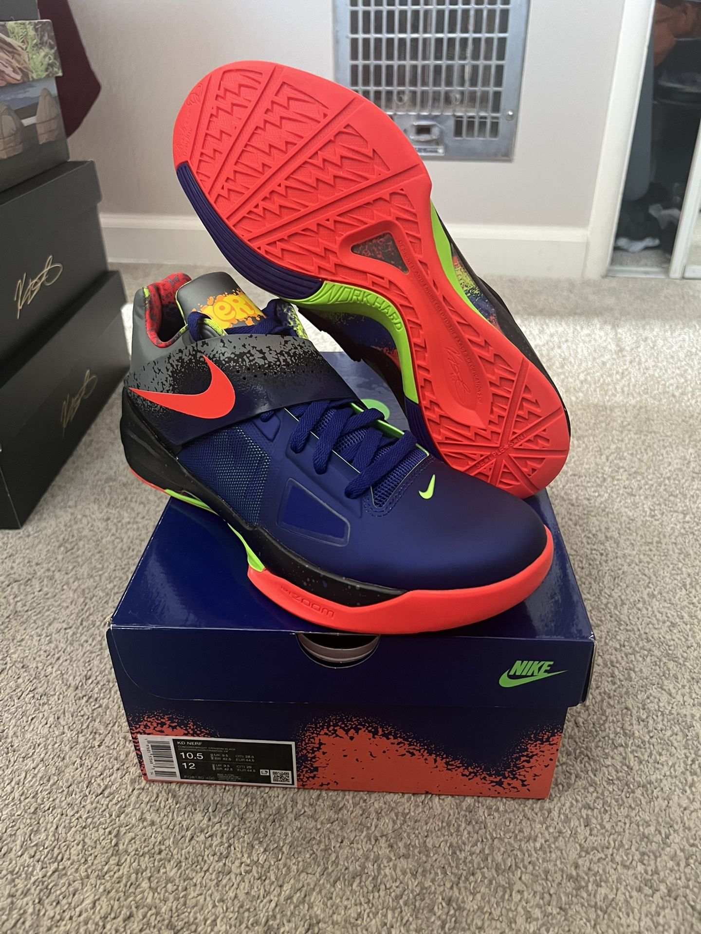Sz 10.5 - Kd 4 Nerf - Brand New 