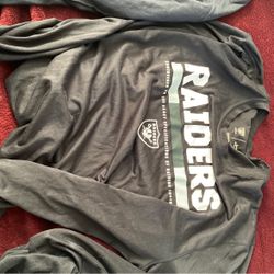 Raiders Long Sleeve Dri Fit XXL T Shirt