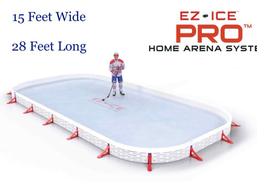 EZ ICE outdoor Hockey Rink (like New) 15Wide by 28Long