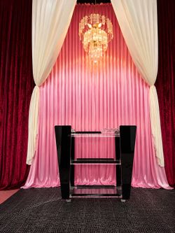 Art deco acrylic bar