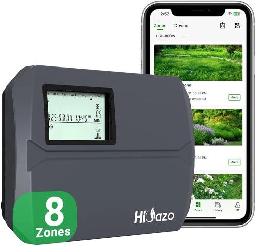 HiOazo
Smart Sprinkler Controller WiFi, 8 Zone Irrigation Controller
