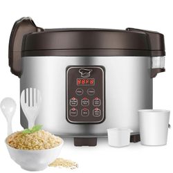 15L Commercial Rice Cooker & Warmer (84 Cup Smart Large Rice #3357NK2