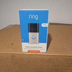 RING -VIDEO DOORBELL 3 PLUS