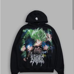 DARC SPORT X DRAGONBALL SUPER X BROLY X GOKU X VEGETA “OUR POWER” HOODIE 