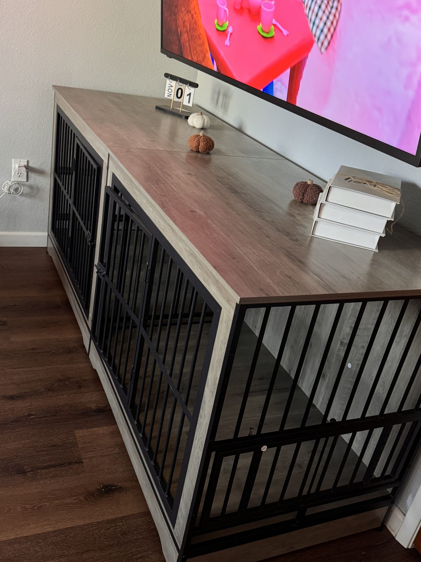 Dog Crate Tv Stand
