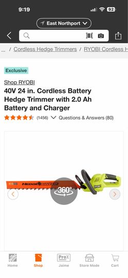 For sale used hedge trimmer