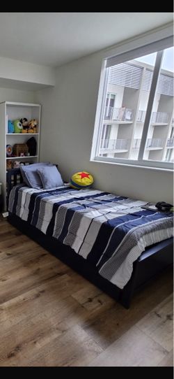 Twin Bed + Trundle + 2 Mattresses included for $350
