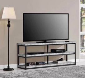 TV Stand for TVs up to 65", Light Concrete