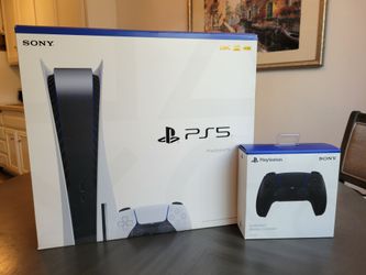 NEW Sony PS5 Disc Edition with Extra Controller