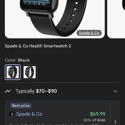 Heath Smart Watch 2 For Appel And Android With Customizable Bands And Charger 