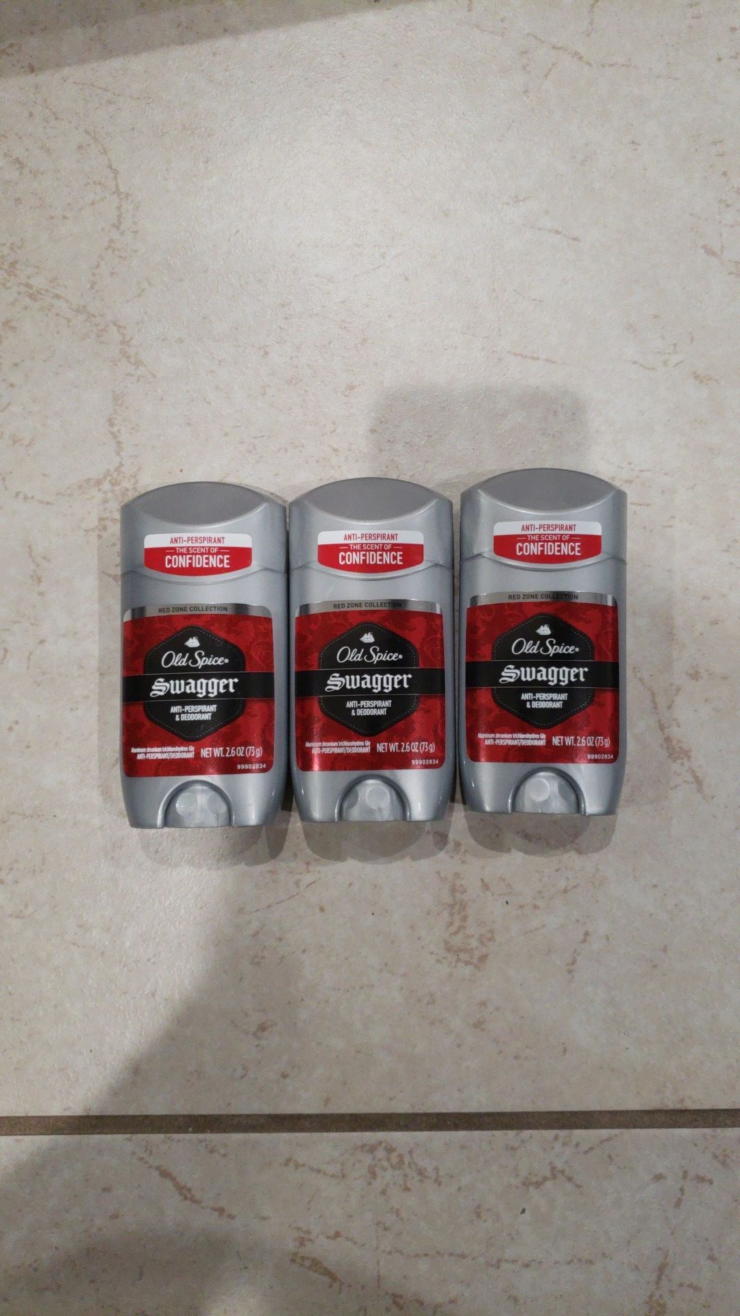 Old Spice Swagger Anti-perspirant and Deodorant 2.6oz 3 pack