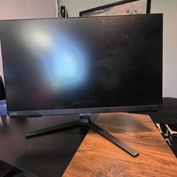 Samsung - 27” Odyssey FHD IPS 240Hz G-Sync Gaming Monitor - Black