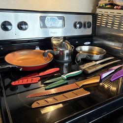 Pots, pans and knifes