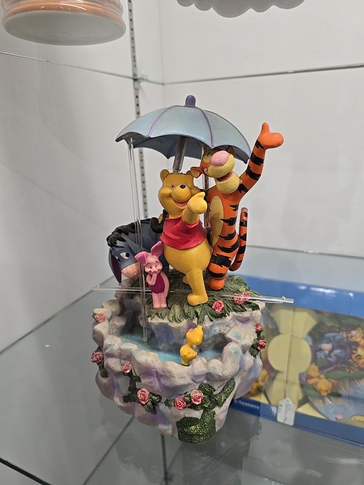 Eeeyore and friends oil fountain