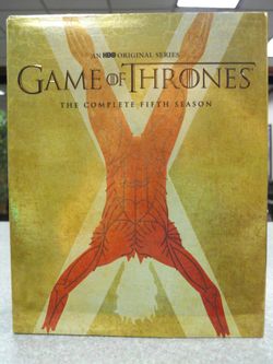 Game of Thrones Season 5 Blu-ray Exclusive BOLTON SIGIL Slipcover Best Buy Open NO DIGITAL HD Code! Fifth