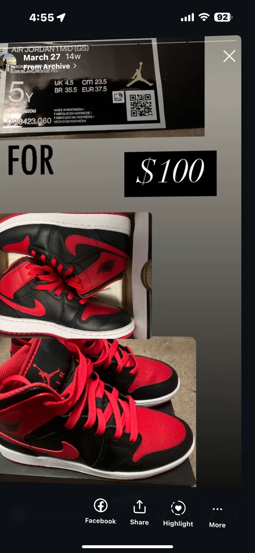AIR JORDAN TMID (GS)