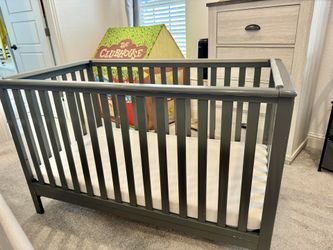 Storkcraft Crib + Modera Infant-to-Toddler Mattress Bundle