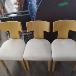 3 Chairs $50 