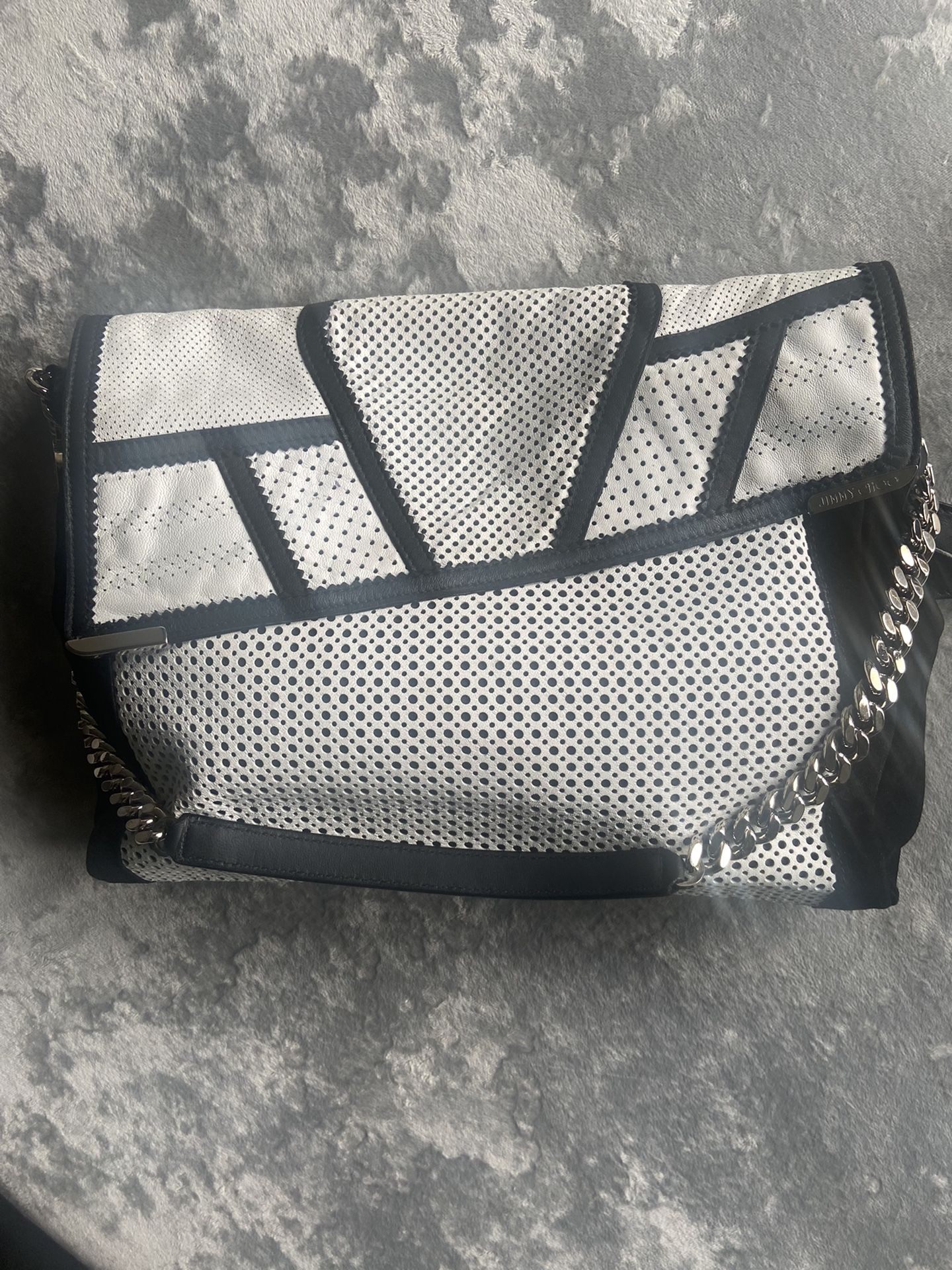 Price Drop!! Jimmy Choo Black/White Handbag