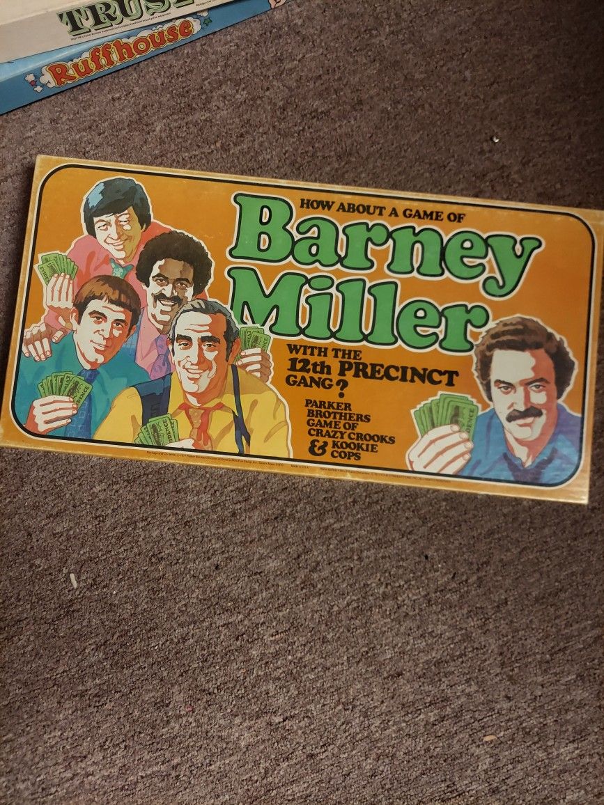 1977 Barney Miller Boardgame