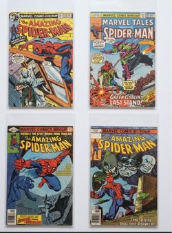 Spider-Man comic books lot of 4 / complete lot only