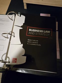 Business Law And Strategy 2nd Edition