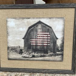 Picture-flag / Barn