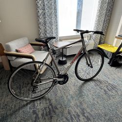 TREK Hybrid L-XL Frame. Just Put New Rear Tire And Tube. Needs Some Work But Is A Super Solid Bike. $80 OBO Need Gone ASAP!