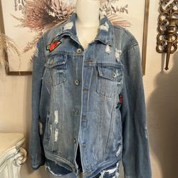 Women’s Large Jean Jacket 