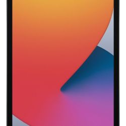Apple - 10.2-Inch iPad - (8th Generation) with Wi-Fi - 128GB Model:MYLD2LL/A. Bestbuy certified,  fully functional and in mint condition. 